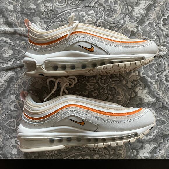 Nike Women's Air Max 97 Phantom/Sanddrift/Light Curry NEW - Picture 8 of 11